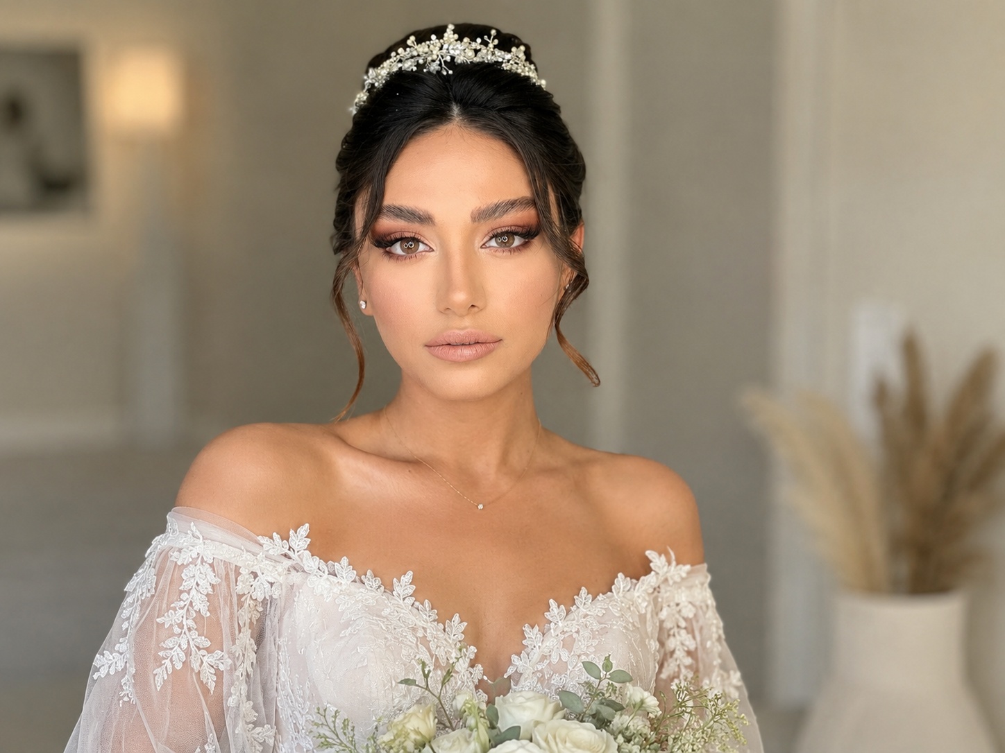 Bridal makeup and soft glam beauty sample by Mari Blush